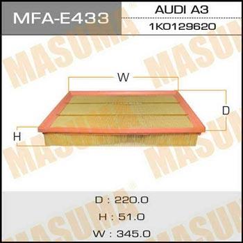 Masuma MFA-E433 Air filter MFAE433: Buy near me in Poland at 2407.PL - Good price!