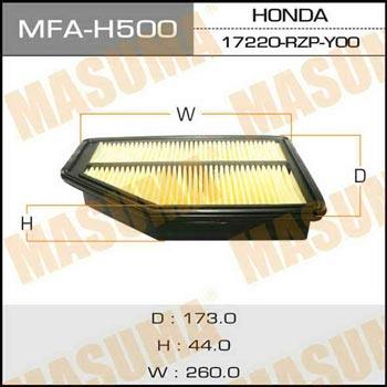 Masuma MFA-H500 Air filter MFAH500: Buy near me in Poland at 2407.PL - Good price!