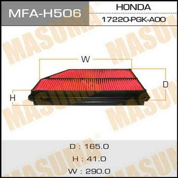 Masuma MFA-H506 Air filter MFAH506: Buy near me in Poland at 2407.PL - Good price!