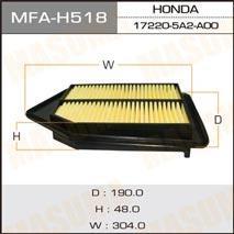 Masuma MFA-H518 Воздушный фильтр MFAH518: Отличная цена - Купить в Польше на 2407.PL!