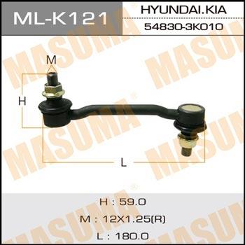Masuma ML-K121 Rod/Strut, stabiliser MLK121: Buy near me in Poland at 2407.PL - Good price!