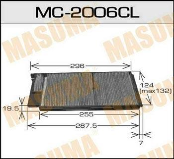 Masuma MC-2006CL Filtr kabinowy MC2006CL: Dobra cena w Polsce na 2407.PL - Kup Teraz!