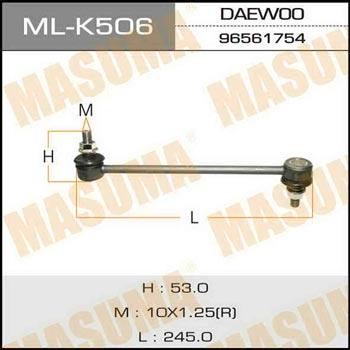Masuma ML-K506 Rod/Strut, stabiliser MLK506: Buy near me in Poland at 2407.PL - Good price!