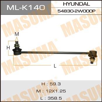 Masuma ML-K140 Rod/Strut, stabiliser MLK140: Buy near me at 2407.PL in Poland at an Affordable price!