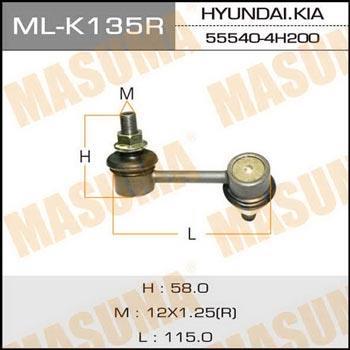 Masuma ML-K135R Łącznik stabilizatora MLK135R: Dobra cena w Polsce na 2407.PL - Kup Teraz!