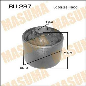 Masuma RU-297 Silentblock rear beam RU297: Buy near me in Poland at 2407.PL - Good price!