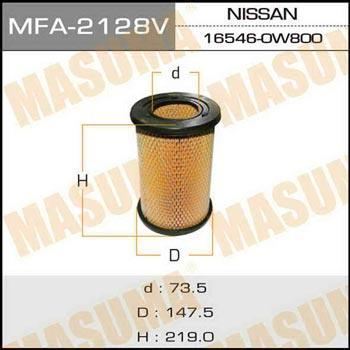 Masuma MFA-2128 Air filter MFA2128: Buy near me at 2407.PL in Poland at an Affordable price!