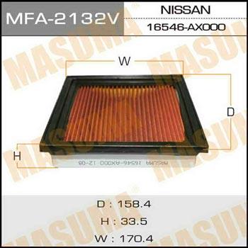Masuma MFA-2132 Air filter MFA2132: Buy near me in Poland at 2407.PL - Good price!