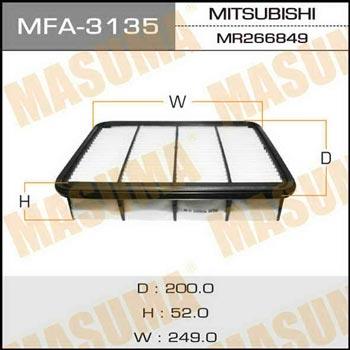 Masuma MFA-3135 Air filter MFA3135: Buy near me in Poland at 2407.PL - Good price!