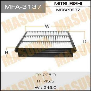 Masuma MFA-3137 Воздушный фильтр MFA3137: Отличная цена - Купить в Польше на 2407.PL!