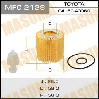 Masuma MFC-2128 Фільтр масляний MFC2128: Приваблива ціна - Купити у Польщі на 2407.PL!