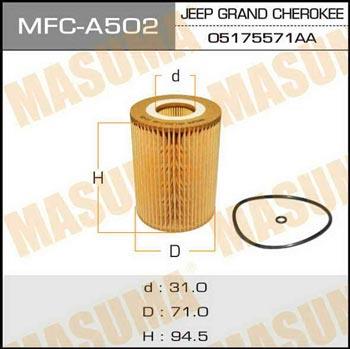 Masuma MFC-A502 Oil Filter MFCA502: Buy near me in Poland at 2407.PL - Good price!