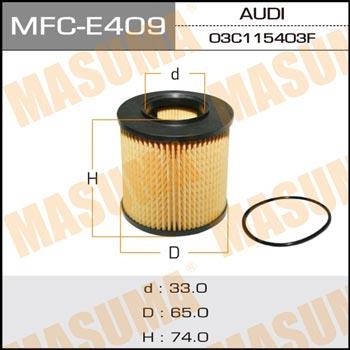 Masuma MFC-E409 Filtr oleju MFCE409: Dobra cena w Polsce na 2407.PL - Kup Teraz!