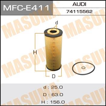 Masuma MFC-E411 Oil Filter MFCE411: Buy near me in Poland at 2407.PL - Good price!
