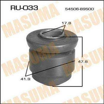 Masuma RU-033 Silent block front upper arm RU033: Buy near me in Poland at 2407.PL - Good price!