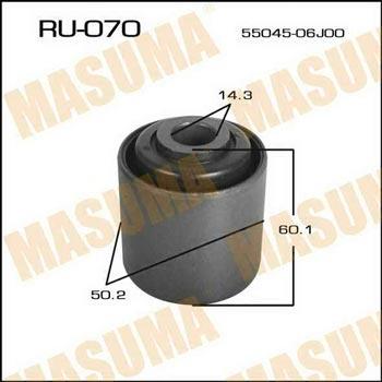 Masuma RU-070 Silent block rear trailing arm RU070: Buy near me in Poland at 2407.PL - Good price!