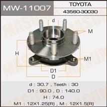 Masuma MW-11007 Wheel hub front MW11007: Buy near me in Poland at 2407.PL - Good price!