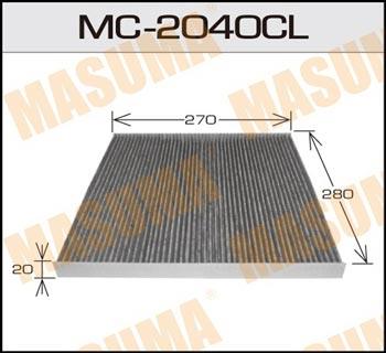 Masuma MC-2040CL Filtr kabinowy MC2040CL: Dobra cena w Polsce na 2407.PL - Kup Teraz!