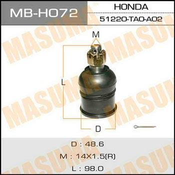Masuma MB-H072 Kugellager MBH072: Kaufen Sie zu einem guten Preis in Polen bei 2407.PL!