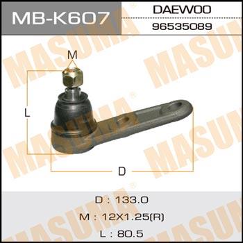Masuma MB-K607 Ball joint MBK607: Buy near me in Poland at 2407.PL - Good price!