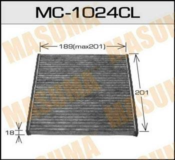 Masuma MC-1024CL Filter, interior air MC1024CL: Buy near me in Poland at 2407.PL - Good price!