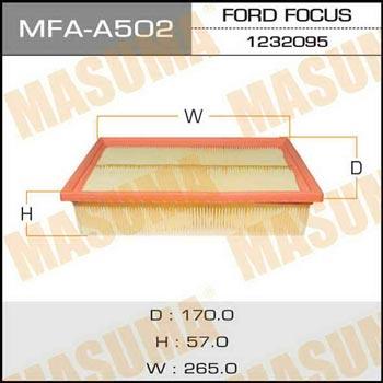 Masuma MFA-A502 Air filter MFAA502: Buy near me in Poland at 2407.PL - Good price!