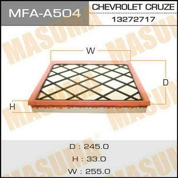 Masuma MFA-A504 Air filter MFAA504: Buy near me in Poland at 2407.PL - Good price!