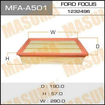 Masuma MFA-A501 Filtr powietrza MFAA501: Dobra cena w Polsce na 2407.PL - Kup Teraz!