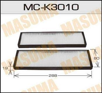 Masuma MC-K3010 Filter, Innenraumluft MCK3010: Kaufen Sie zu einem guten Preis in Polen bei 2407.PL!