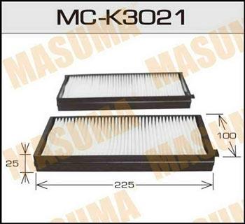 Masuma MC-K3021 Filtr kabinowy MCK3021: Dobra cena w Polsce na 2407.PL - Kup Teraz!