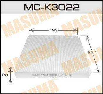 Masuma MC-K3022 Filtr kabinowy MCK3022: Dobra cena w Polsce na 2407.PL - Kup Teraz!