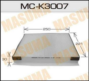 Masuma MC-K3007 Filtr kabinowy MCK3007: Dobra cena w Polsce na 2407.PL - Kup Teraz!