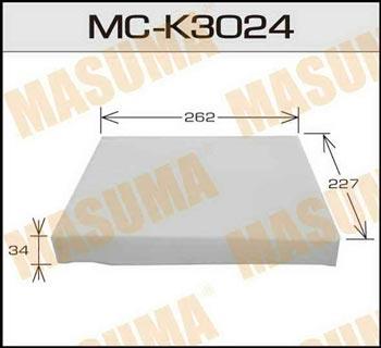 Masuma MC-K3024 Filter, interior air MCK3024: Buy near me in Poland at 2407.PL - Good price!