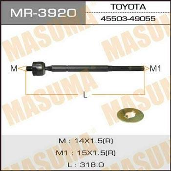 Masuma MR-3920 Tie rod rav 4 / aca2 #, zca2 # MR3920: Dobra cena w Polsce na 2407.PL - Kup Teraz!