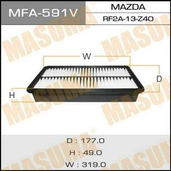 Masuma MFA-591 Filtr powietrza MFA591: Dobra cena w Polsce na 2407.PL - Kup Teraz!