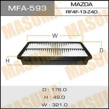 Masuma MFA-593 Filtr powietrza MFA593: Dobra cena w Polsce na 2407.PL - Kup Teraz!