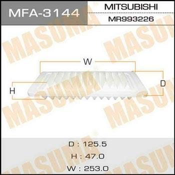 Masuma MFA-3144 Air filter MFA3144: Buy near me in Poland at 2407.PL - Good price!
