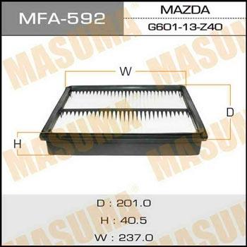 Masuma MFA-592 Filtr powietrza MFA592: Dobra cena w Polsce na 2407.PL - Kup Teraz!