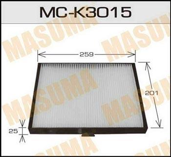 Masuma MC-K3015 Filter, interior air MCK3015: Buy near me in Poland at 2407.PL - Good price!