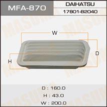 Masuma MFA-870 Filtr powietrza MFA870: Atrakcyjna cena w Polsce na 2407.PL - Zamów teraz!