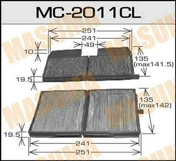 Masuma MC-2011CL Filter, Innenraumluft MC2011CL: Kaufen Sie zu einem guten Preis in Polen bei 2407.PL!