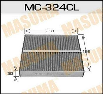 Masuma MC-324CL Filter, interior air MC324CL: Buy near me in Poland at 2407.PL - Good price!