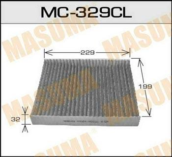 Masuma MC-329CL Filtr kabinowy z węglem aktywnym MC329CL: Dobra cena w Polsce na 2407.PL - Kup Teraz!