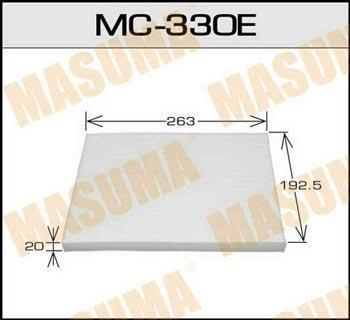Masuma MC-330 Фильтр салона MC330: Отличная цена - Купить в Польше на 2407.PL!