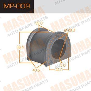 Masuma MP-009 Front stabilizer bush MP009: Buy near me in Poland at 2407.PL - Good price!