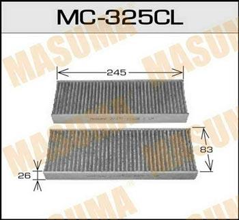 Masuma MC-325CL Filtr kabinowy MC325CL: Atrakcyjna cena w Polsce na 2407.PL - Zamów teraz!