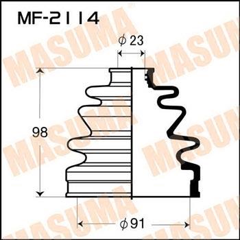 Masuma MF-2114 Cvj boot MF2114: Buy near me in Poland at 2407.PL - Good price!