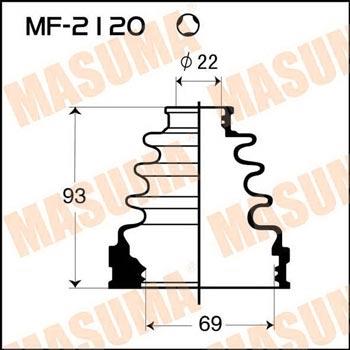 Masuma MF-2120 Faltenbalg-satz, gelenk MF2120: Kaufen Sie zu einem guten Preis in Polen bei 2407.PL!
