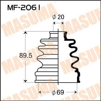 Masuma MF-2061 Faltenbalg-satz, gelenk MF2061: Kaufen Sie zu einem guten Preis in Polen bei 2407.PL!