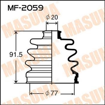 Masuma MF-2059 Cvj boot MF2059: Buy near me in Poland at 2407.PL - Good price!